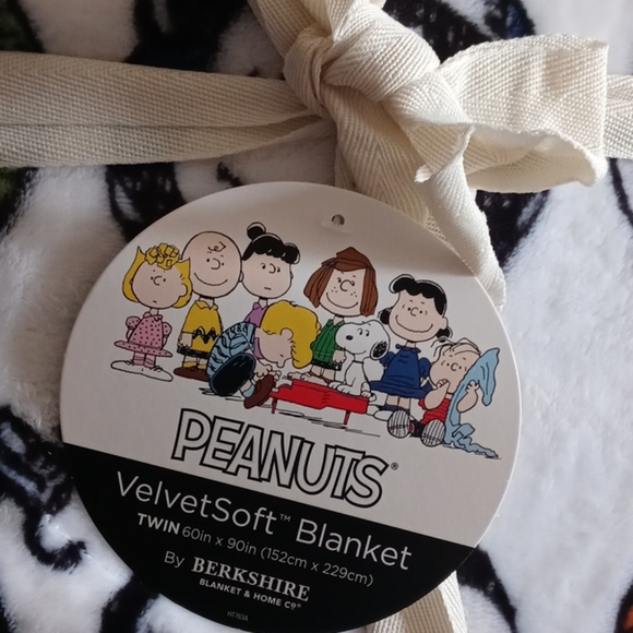 Snoopy twin Berkshire blanket - Picture 2 of 3
